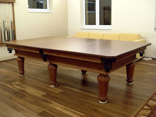 Instalce kulečníku s krycí deskou SAM Billares Regenta